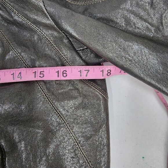 Ted Baker Leather Moto Jacket 2 - Picture 8 of 12